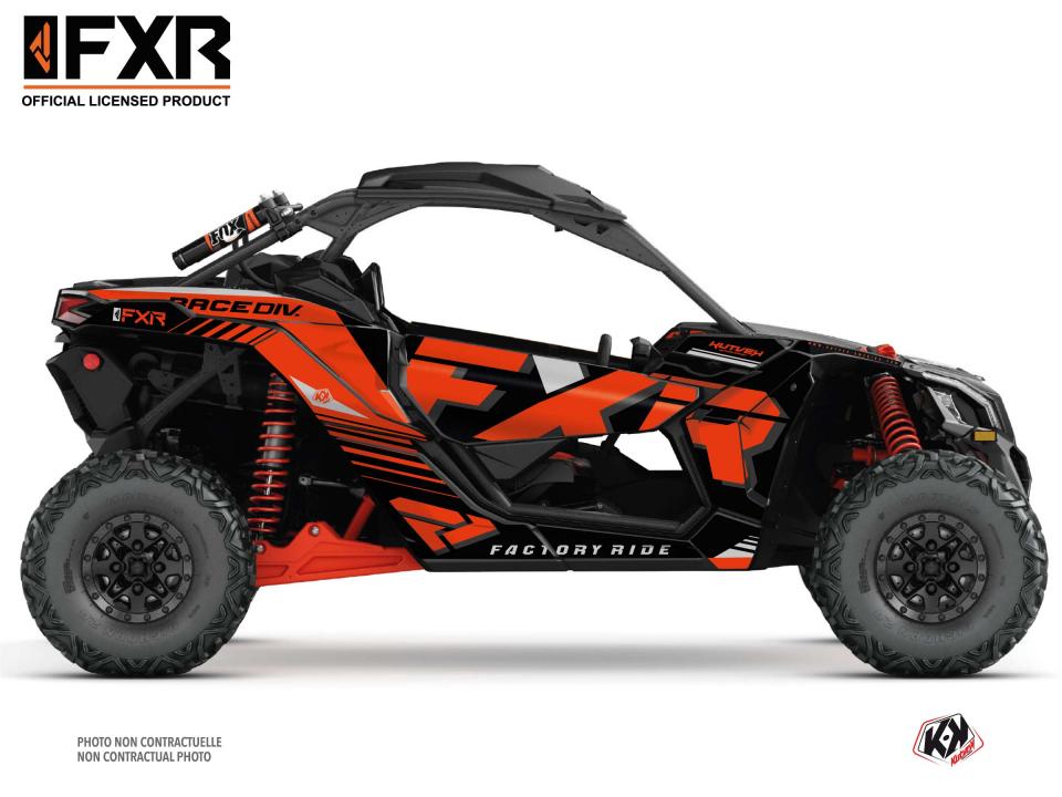 Autocollant stickers Kutvek pour Quad CAN-AM 900 Maverick X3 Turbo 2018 à 2023 Neuf