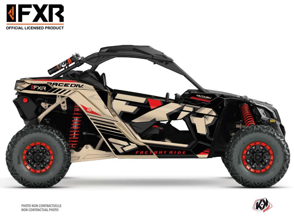 Autocollant stickers Kutvek pour Quad CAN-AM 900 Maverick X3 Turbo 2018 à 2023 Neuf