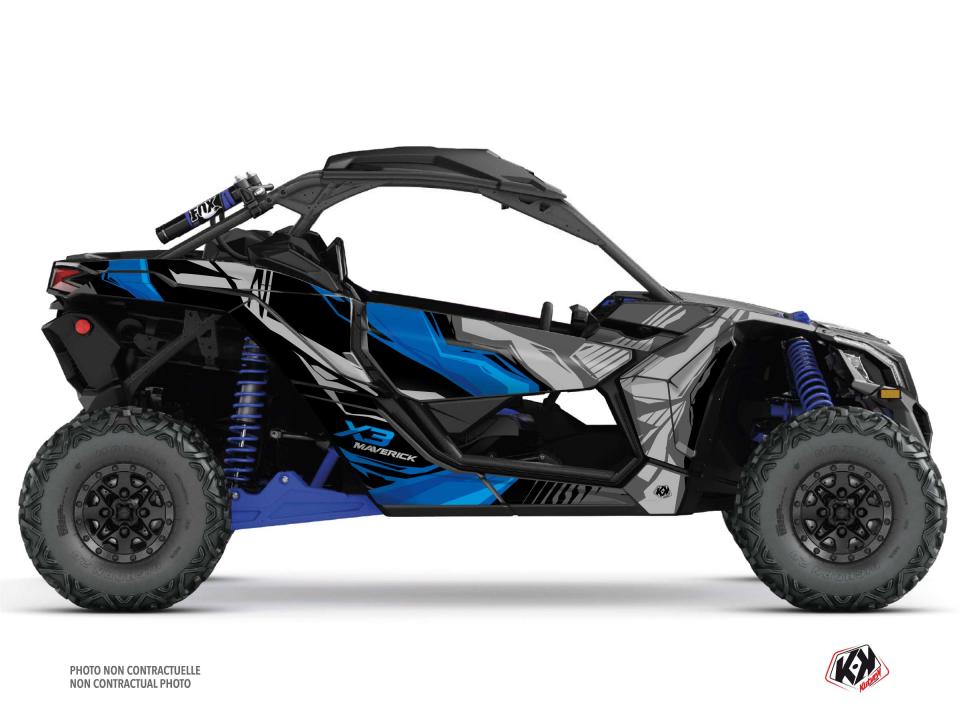 Autocollant stickers Kutvek pour Quad CAN-AM 900 Maverick X3 2017 à 2023 Neuf