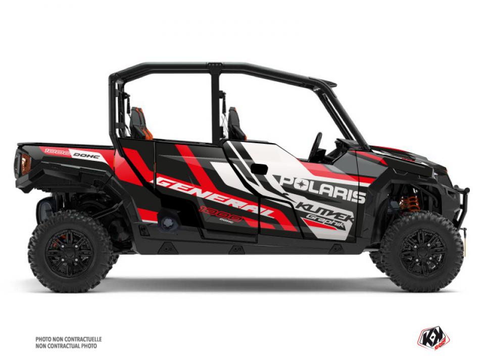 Autocollant stickers Kutvek pour Polaris 1000 GENERAL ABS 2017 à 2021 Neuf