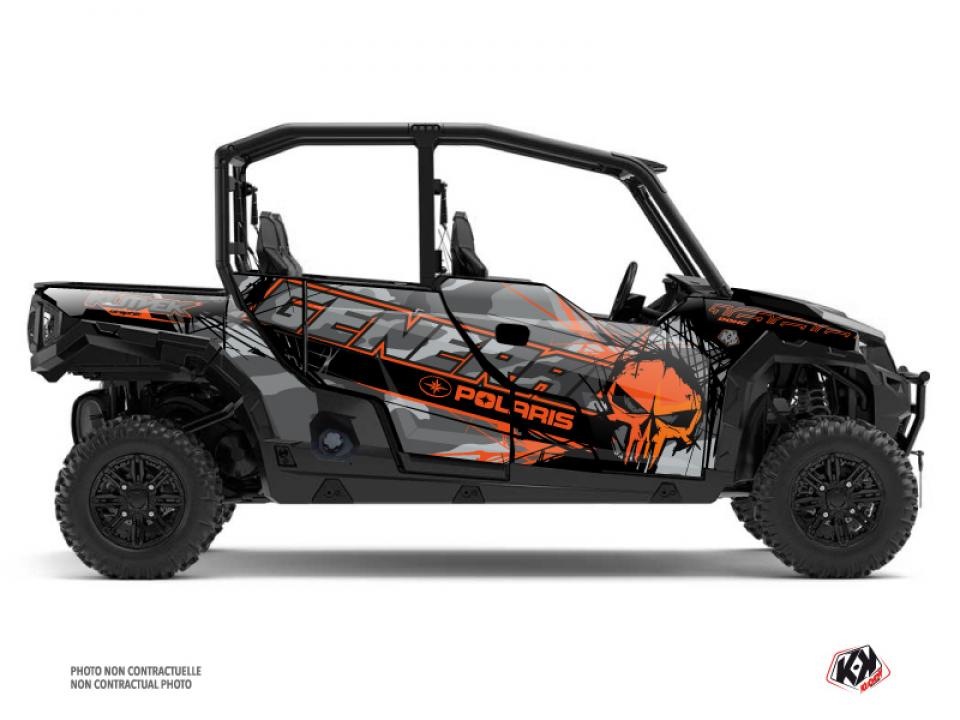 Autocollant stickers Kutvek pour Polaris 1000 GENERAL ABS 2017 à 2021 Neuf