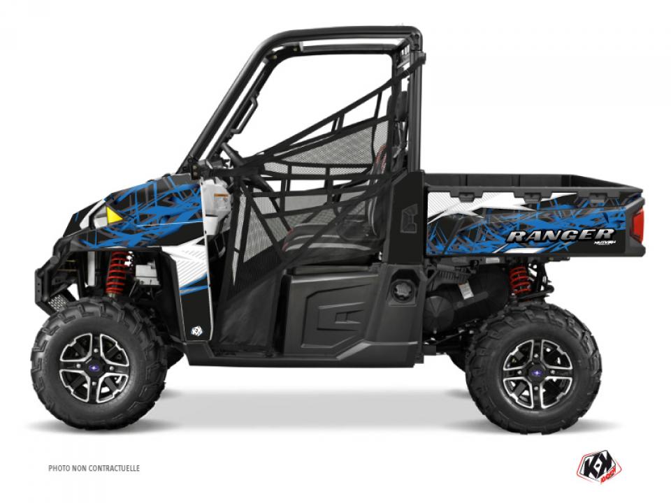 Autocollant stickers Kutvek pour Quad Polaris 900 Ranger Xp Rzr Efi 2012 à 2015 Neuf