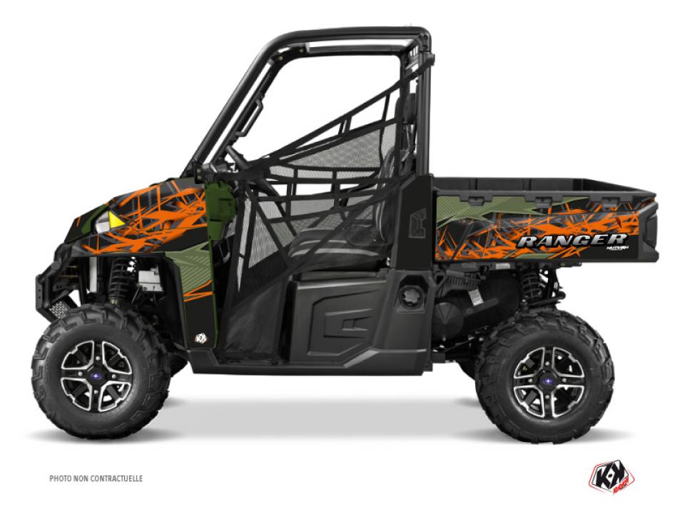 Autocollant stickers Kutvek pour Quad Polaris 900 Ranger Xp Rzr Efi 2012 à 2015 Neuf