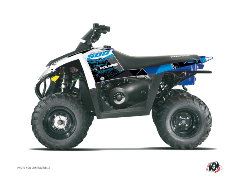 Autocollant stickers Kutvek pour Quad Polaris 500 Scrambler 4X2 2007 à 2009 Neuf