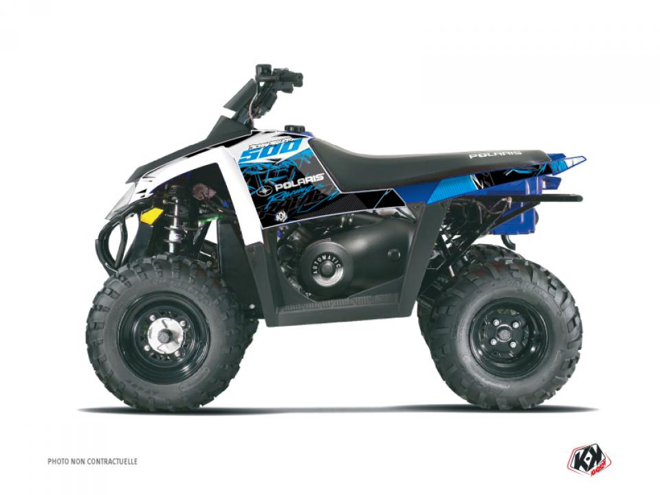 Autocollant stickers Kutvek pour Quad Polaris 500 Scrambler 4X2/4X4 1998 à 2009 Neuf