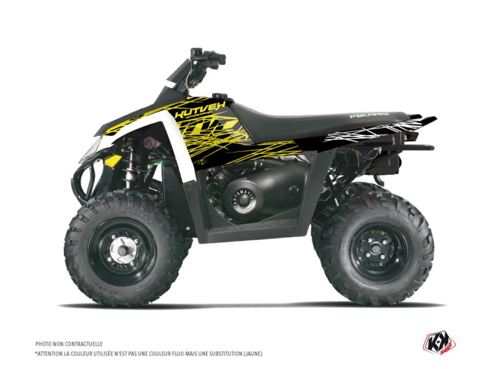 Autocollant stickers Kutvek pour Quad Polaris 500 Scrambler 4X2 2007 à 2009 Neuf