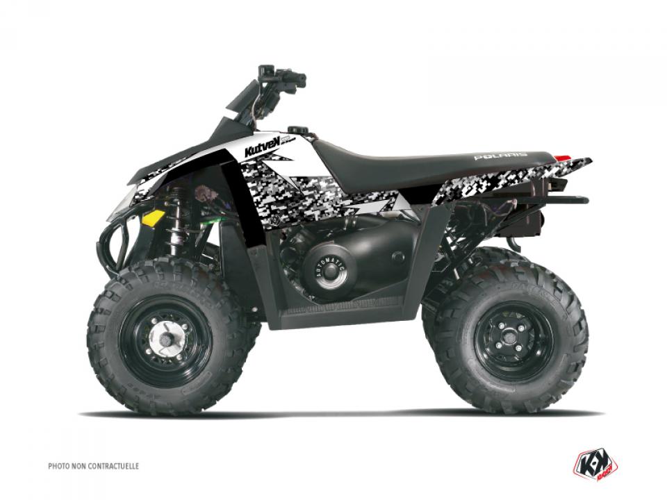 Autocollant stickers Kutvek pour Quad Polaris 500 Scrambler 4X2 2007 à 2009 Neuf