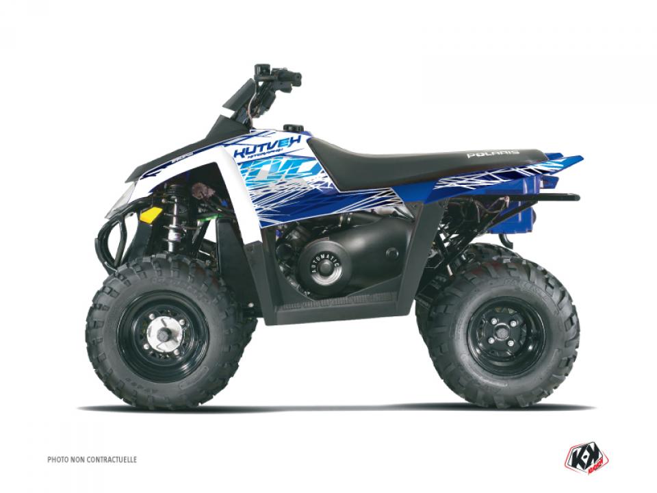 Autocollant stickers Kutvek pour Quad Polaris 500 Scrambler 4X2 2007 à 2009 Neuf