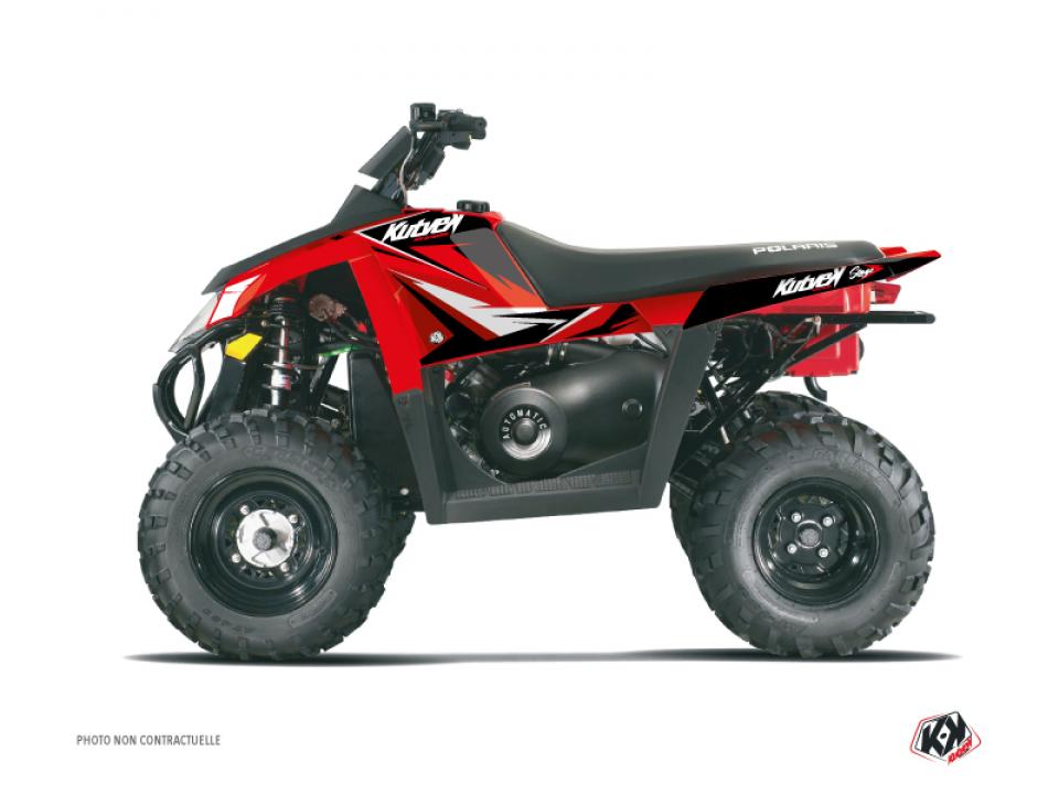 Autocollant stickers Kutvek pour Quad Polaris 500 Scrambler 4X2 2007 à 2009 Neuf