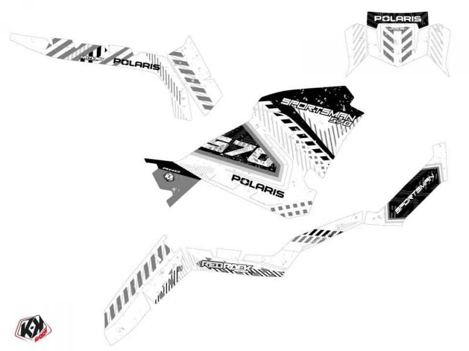 Autocollant stickers Kutvek pour Quad Polaris 570 Sportsman 2014 à 2017 Neuf