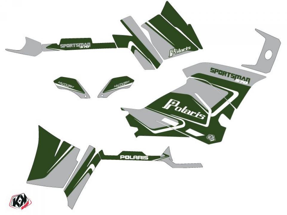 Autocollant stickers Kutvek pour Quad Polaris 570 Sportsman 2014 à 2017 Neuf