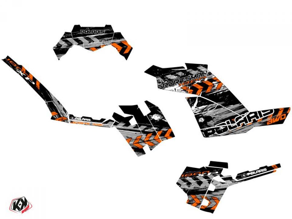 Autocollant stickers Kutvek pour Quad Polaris 850 Sportsman HO 2017 à 2020 Neuf