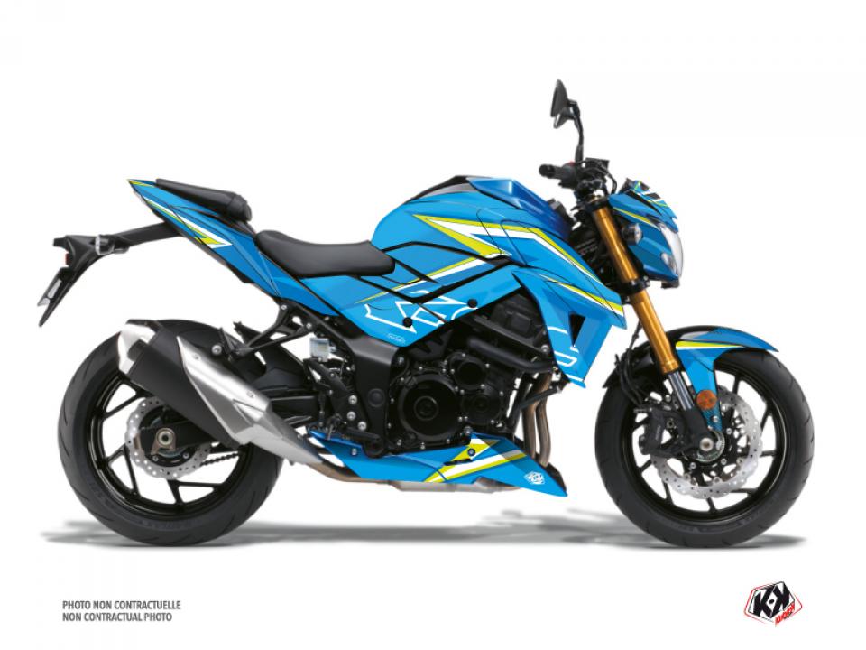 Autocollant stickers Kutvek pour Moto Suzuki 750 GSX-S 2017 à 2022 Neuf