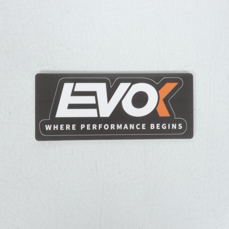 Autocollant stickers EVOK 129x55mm pour moto Neuf