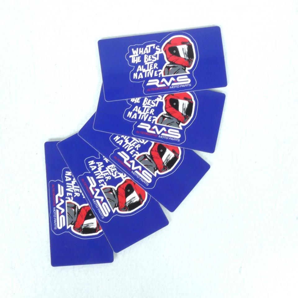 Autocollant stickers RMS pour moto 120x60mm Neuf