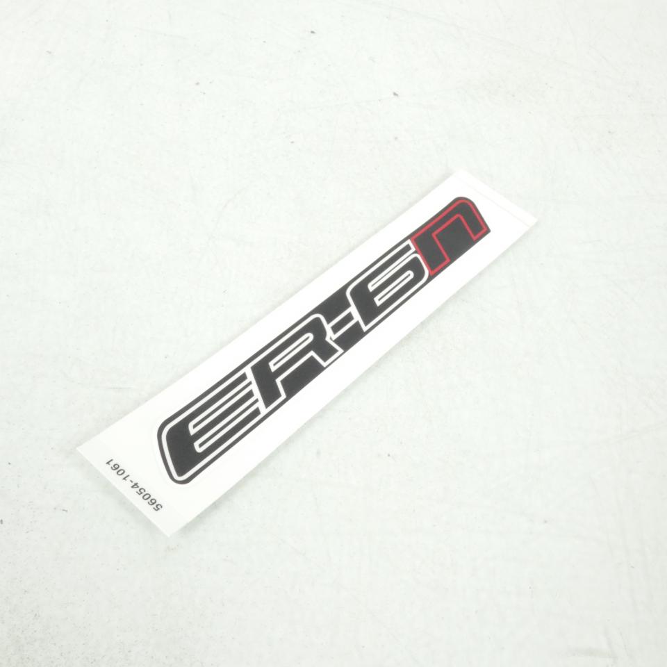 Autocollant stickers noir pour moto Kawasaki 650 Er6-N 2013 560541061 Neuf