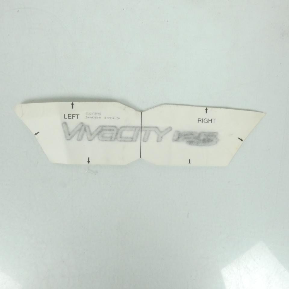 Autocollant de coque AR pour scooter Peugeot 125 Vivacity 779040NK Neuf