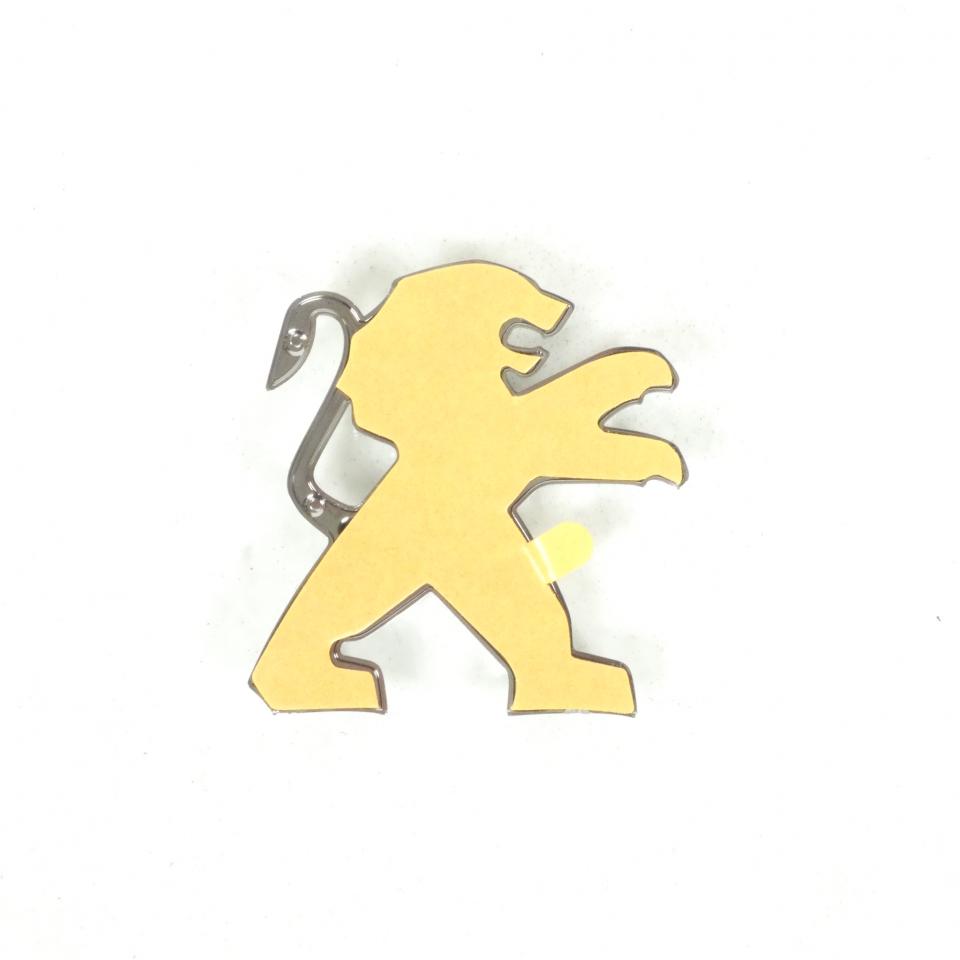 Autocollant Logo Lion Chromé 3D pour scooter Peugeot 50 782257XK Neuf