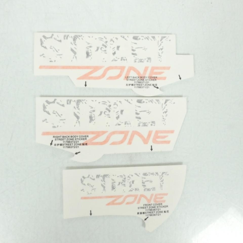 Kit Déco emblème Autocollant pour scooter Peugeot 50 STREETZONE 803316 Neuf
