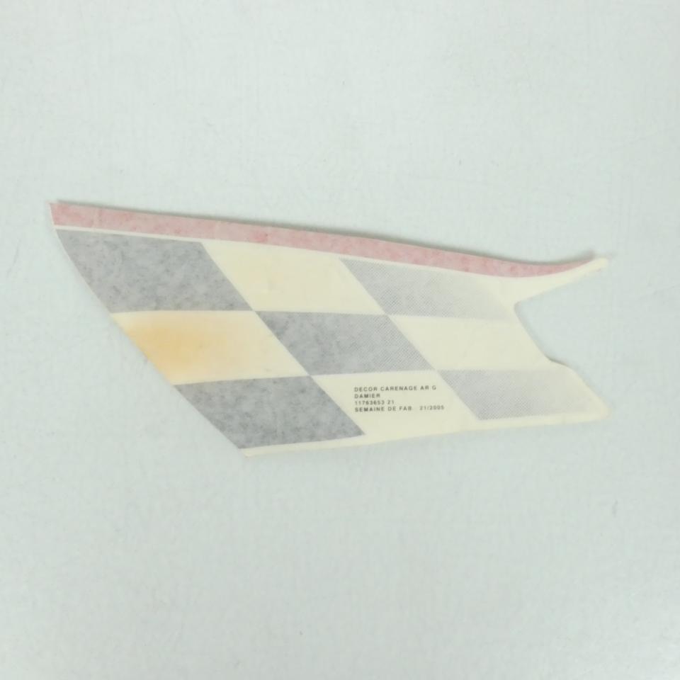 Autocollant stickers Damier Coque ARG pour scooter Peugeot 763653BA Neuf