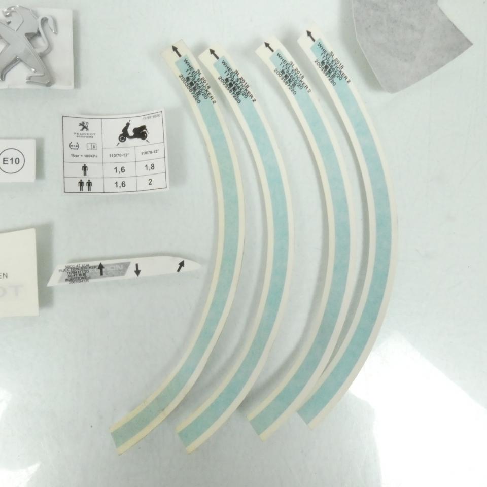 Kit Autocollant stickers STREET LINE pour scooter Peugeot 804342 Neuf