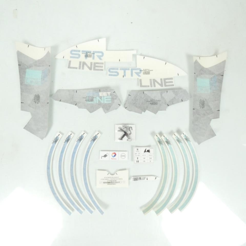 Kit Autocollant stickers STREET LINE pour scooter Peugeot 804342 Neuf