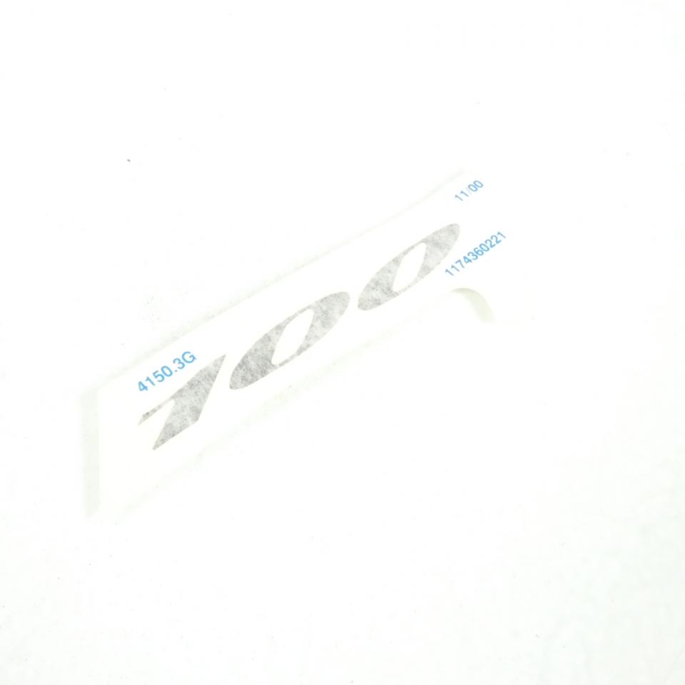 Autocollant stickers 100 origine pour scooter Peugeot 100 TKR 1174360221 Neuf