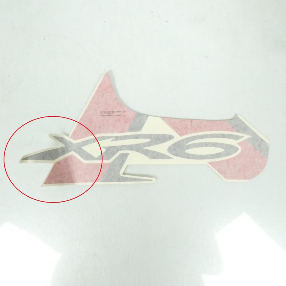 Jeu de décors flanc gauche pour moto Peugeot 50 XR6 Rouge 756942 Neuf