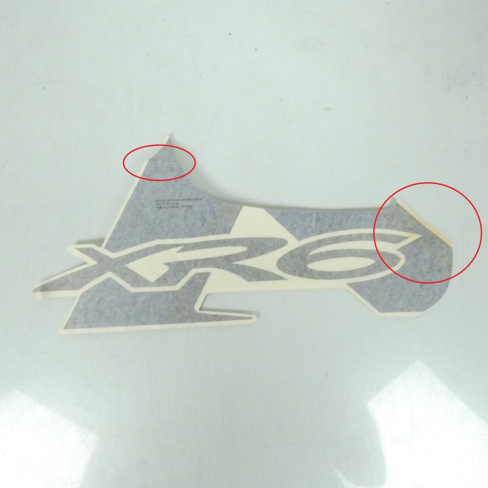 Jeu de décors flanc gauche bleu pour moto Peugeot 50 XR6 756939 Neuf