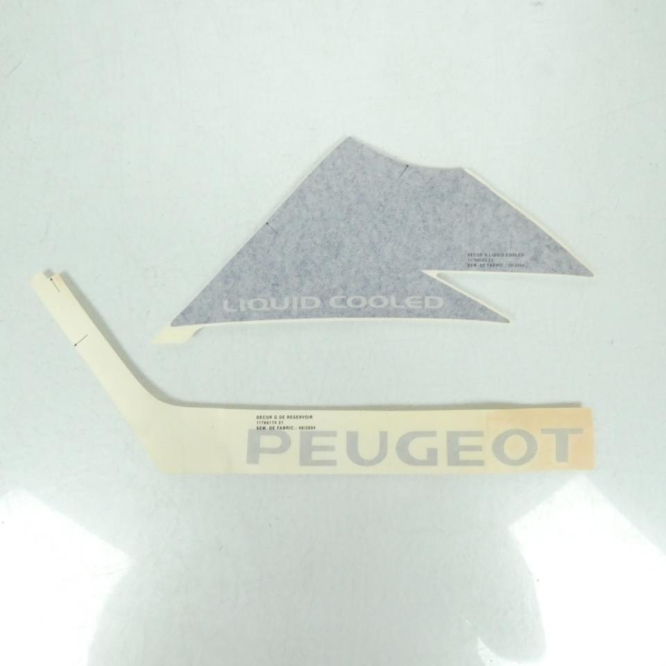 Jeu de décors flanc gauche bleu pour moto Peugeot 50 XR6 756939 Neuf