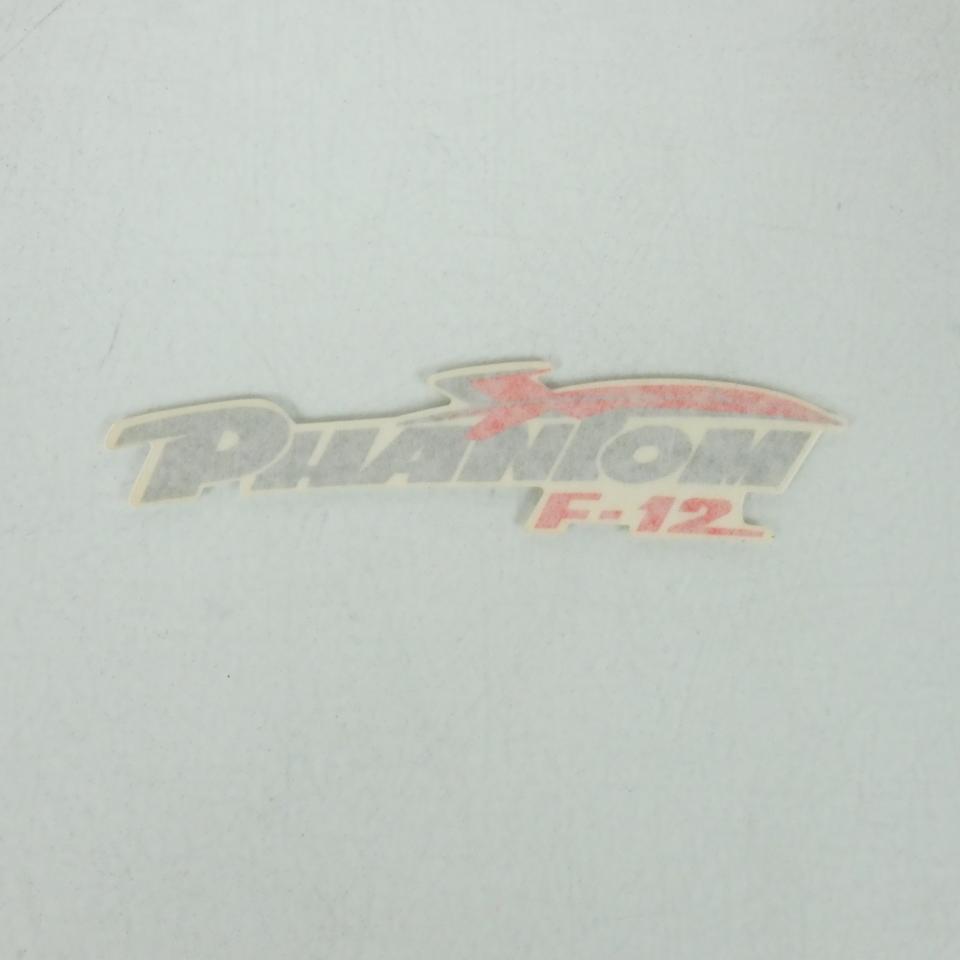 Autocollant PHANTOM F-12 pour scooter Malaguti 50 Phantom 1997 Noir Rouge