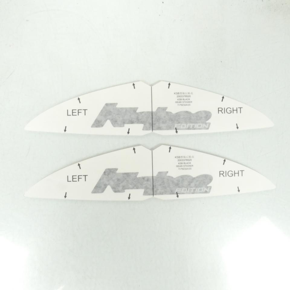 Kit Autocollant Black Edition pour scooter Peugeot 50 KISBEE 2018-20 807254