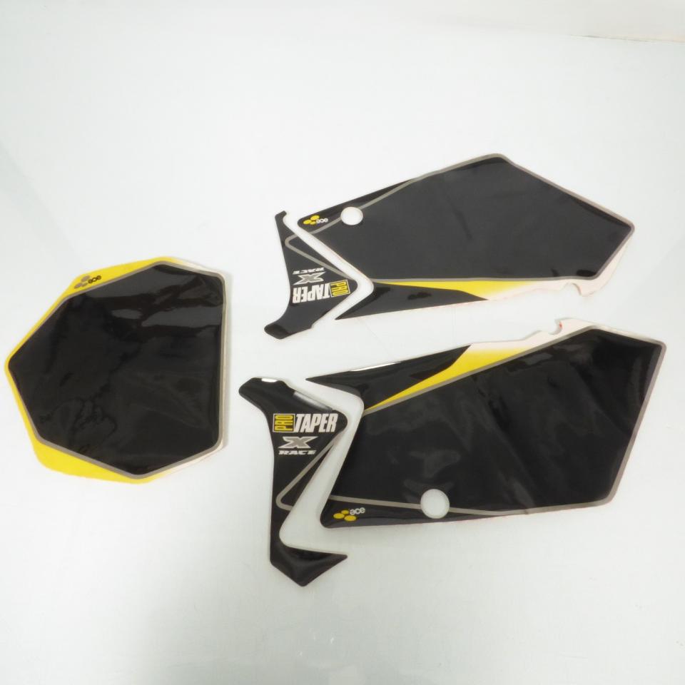 Kit déco noir jaune blanc Autocollant stickers Ace pour Moto Suzuki 450 RMZ Neuf