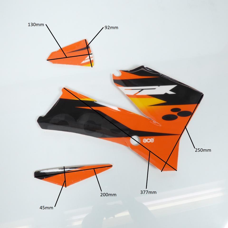 Autocollant stickers Ace pour moto KTM 85 SX 2006 à 2012 0505408 Neuf