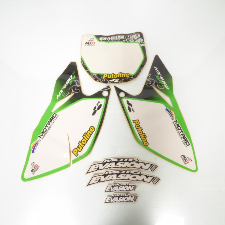 Autocollant stickers Ace pour Moto Kawasaki 450 KXF 2006 à 2008 0530044 Neuf