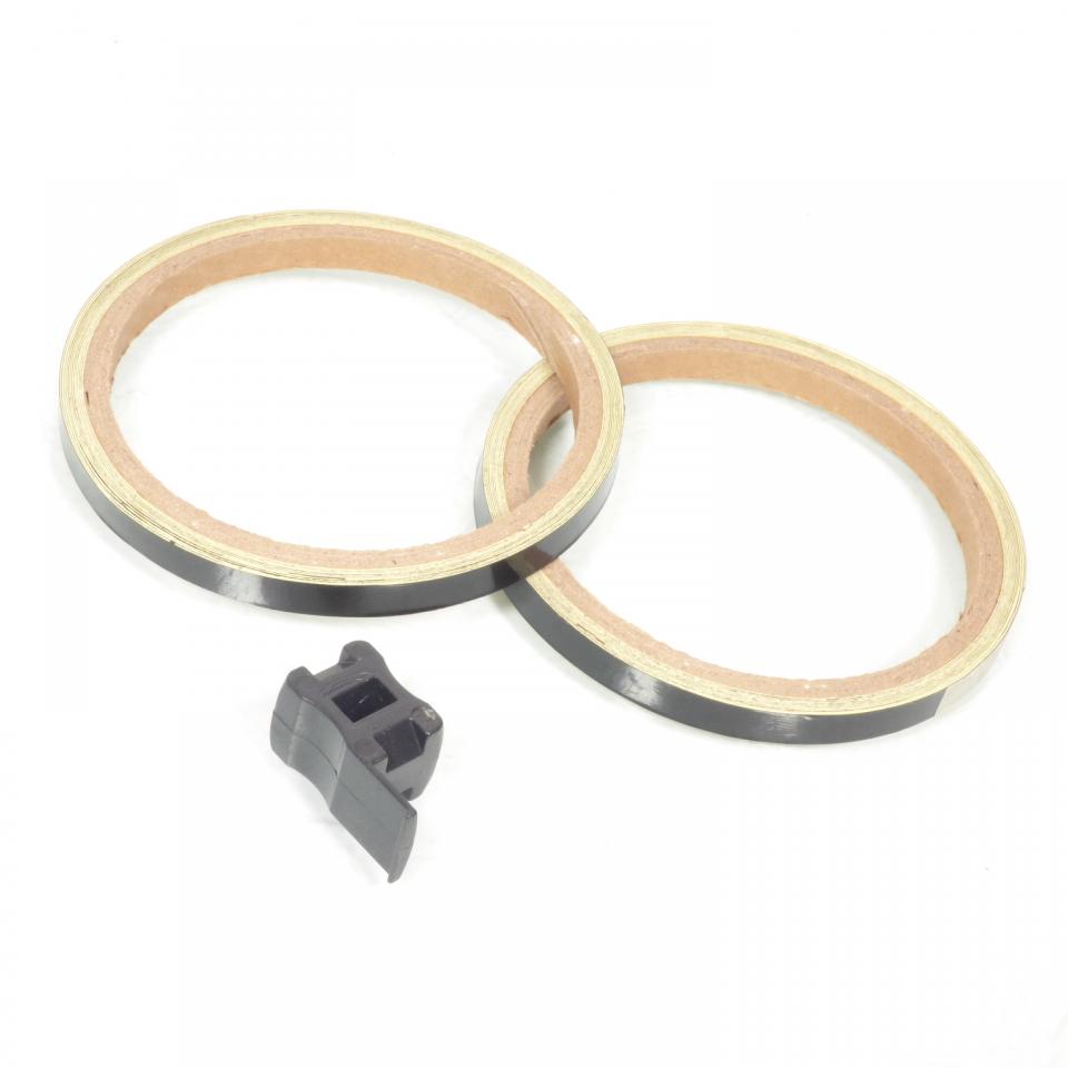 Liseré de jante noir réfléchissant Bike It pour moto WST024 Neuf