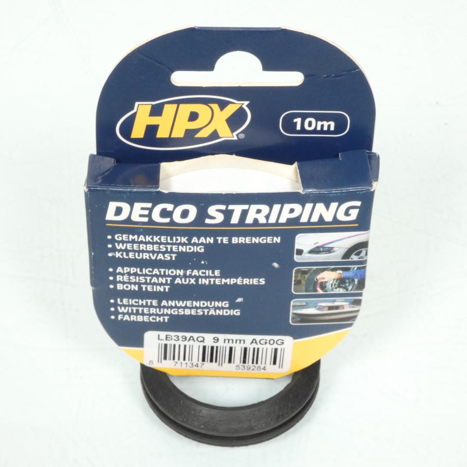 Liseré de jante HPX pour Auto LB39AQ blanc 9mm x 10m Neuf