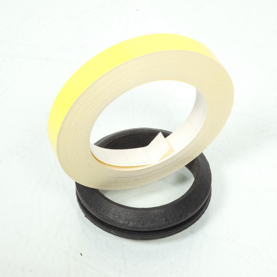 Liseré de jante HPX LB39XF jaune largeur 9mm rouleau 10m pour auto moto scooter et quad Neuf