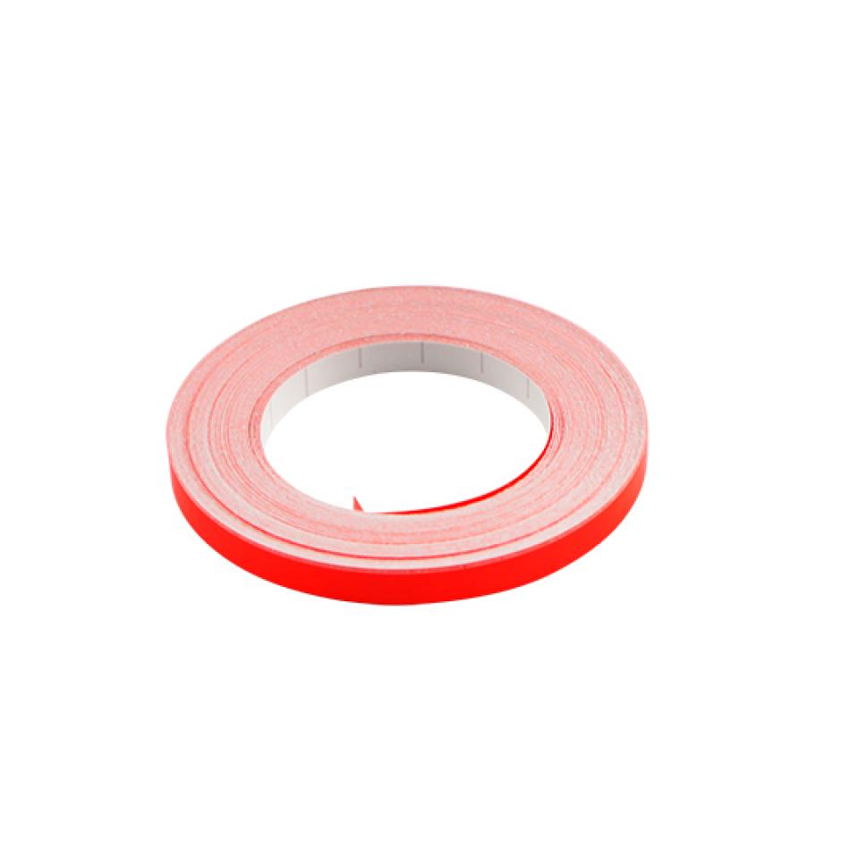 Liseré de jante Motip pour moto NLF03BK rouge fluo 6mm x 10m Neuf