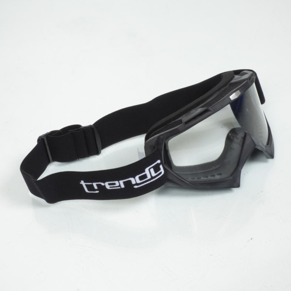 Masque lunette TRENDY MTC01 noir mat Neuf pour casque cross enduro