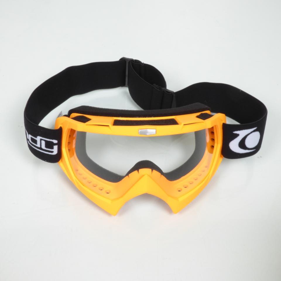 Masque lunette cross orange fluo mat Trendy YH16 / MTC01 pour moto 50 à boite