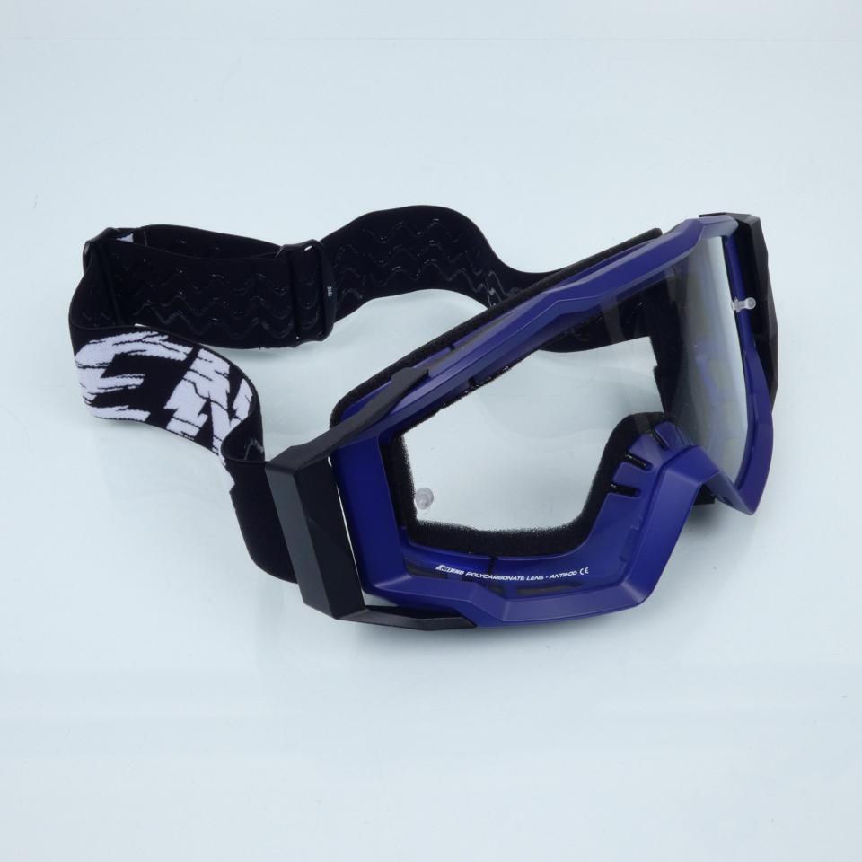 Masque lunette cross Noend 7.2 Cracked Series violet pour moto supermotard Neuf