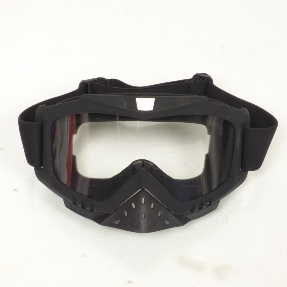 Masque lunette cross noir Nexone pour motocross enduro TT tout terrain Neuf