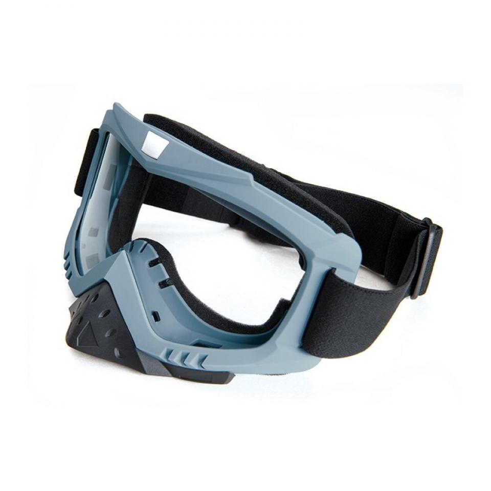 Masque lunette cross gris Nexone pour motocross enduro TT tout terrain Neuf