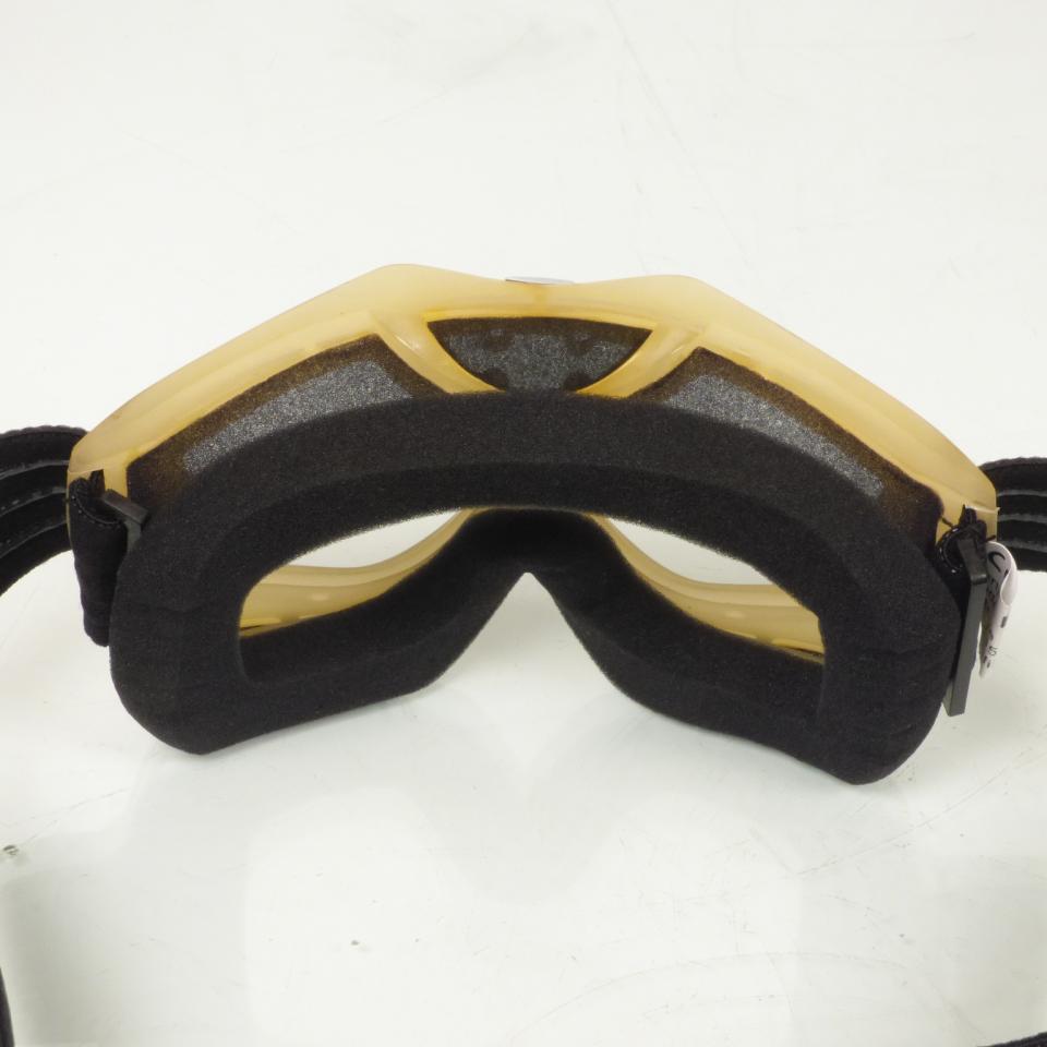Masque lunette pour casque de moto cross enfant quad Shot Race Gear gris noir