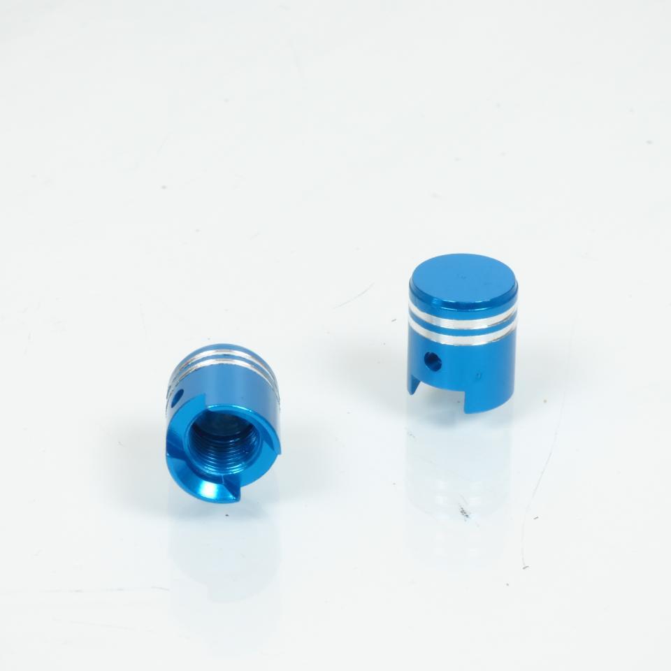Bouchon de valve en forme de piston bleu TNT pour auto Neuf