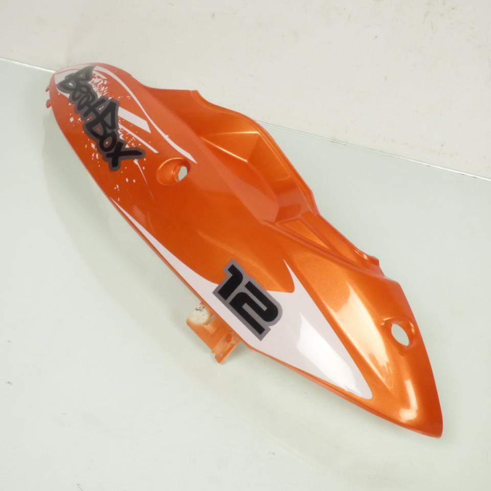 Coque arrière gauche orange pour scooter Sukida SK 50 QT TB00-070301001 BEAT BOX