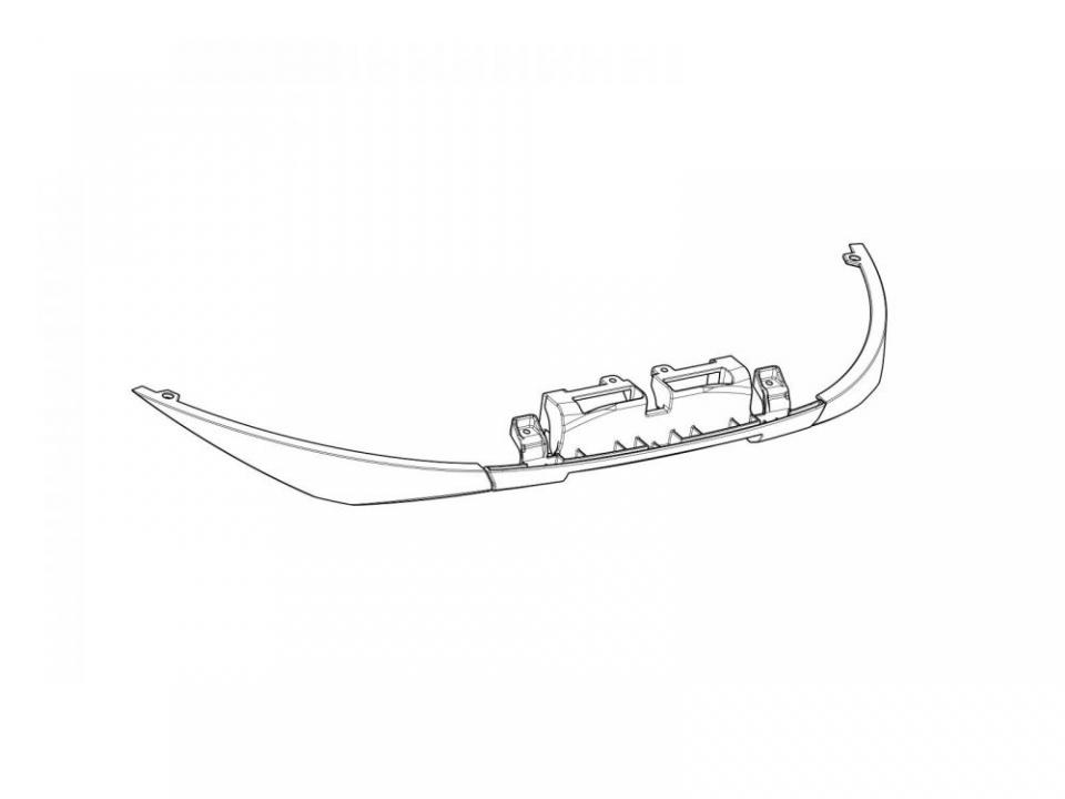 Catadioptre top case Shad pour moto scooter Shad D1B58CAR SH58 Neuf
