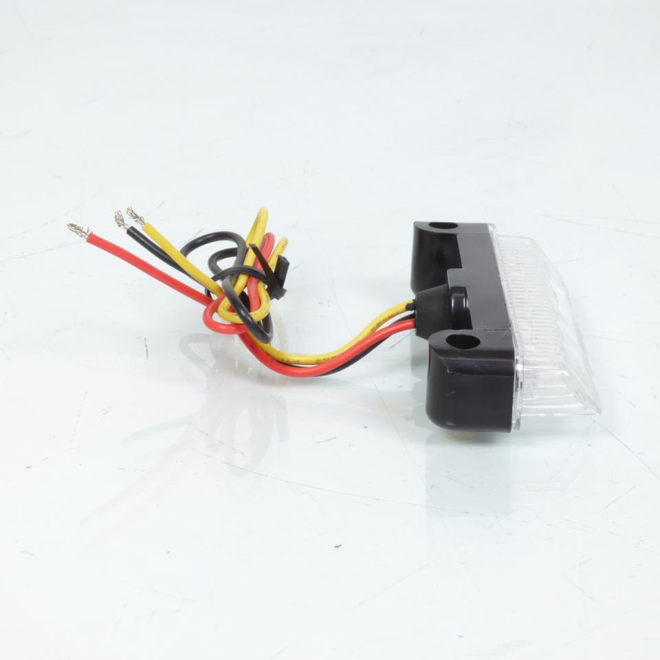 Mini feu arrière à LED 12V transparent Replay type barrette pour moto 50 à boite