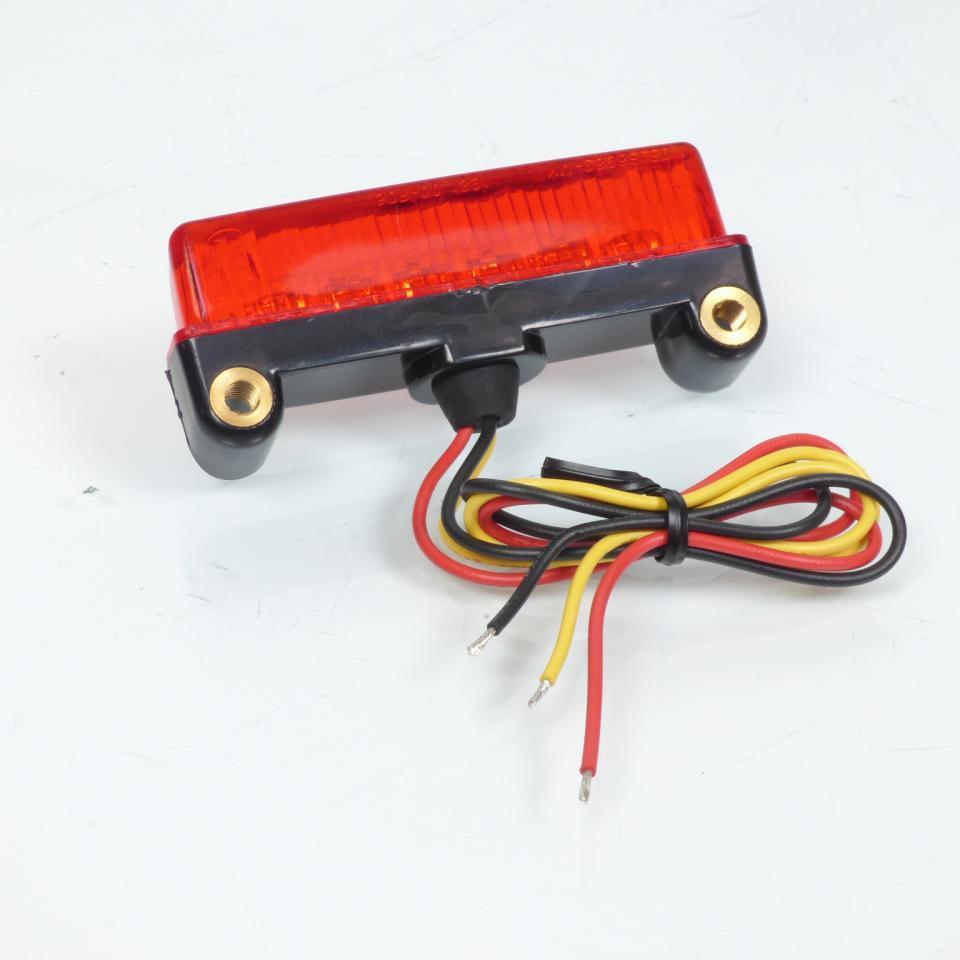 Mini feu arrière à LED rouge 12V Replay type barrette neuf pour moto 50 à boite